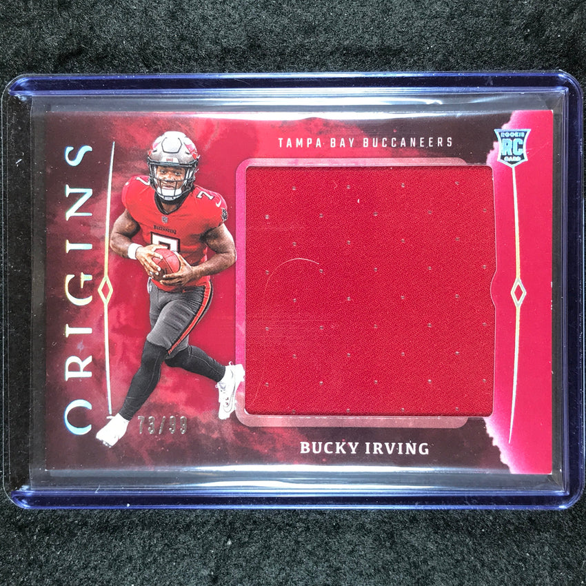 2024 Origins Football BUCKY IRVING Rookie Jumbo Jerseys Relic Red 73/99