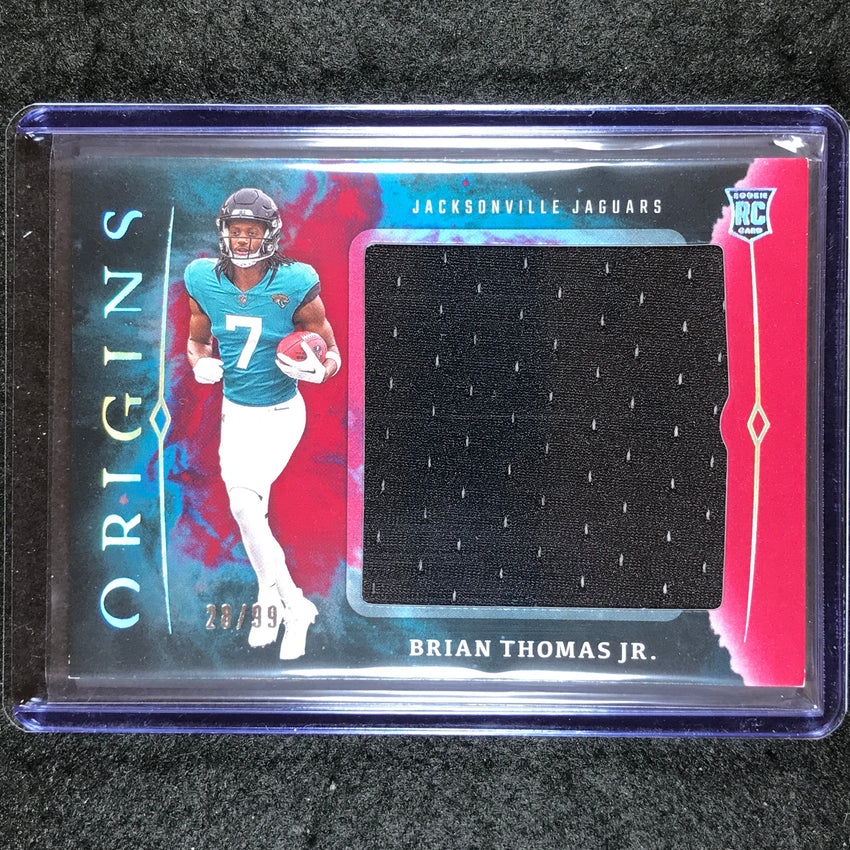 2024 Origins Football BRIAN THOMAS JR. Rookie Jumbo Jerseys Relic Red 28/99
