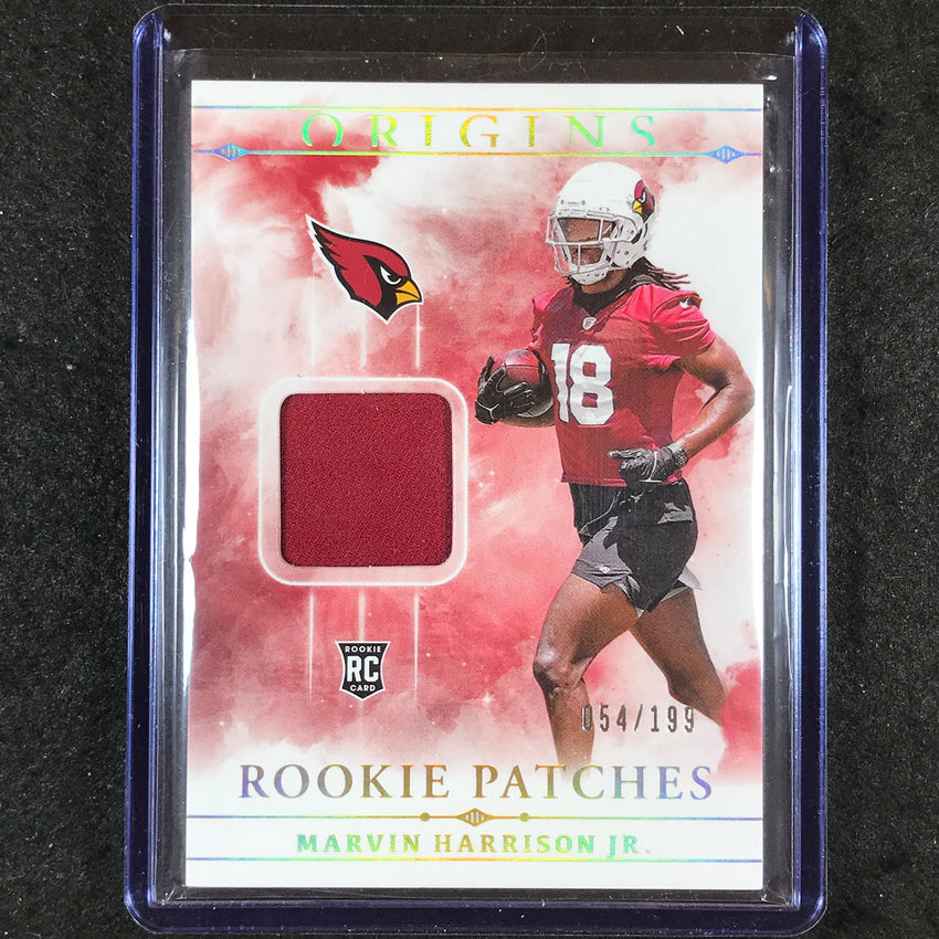 2024 Origins Football MARVIN HARRISON JR. Rookie Patches Jersey Relic 54/199