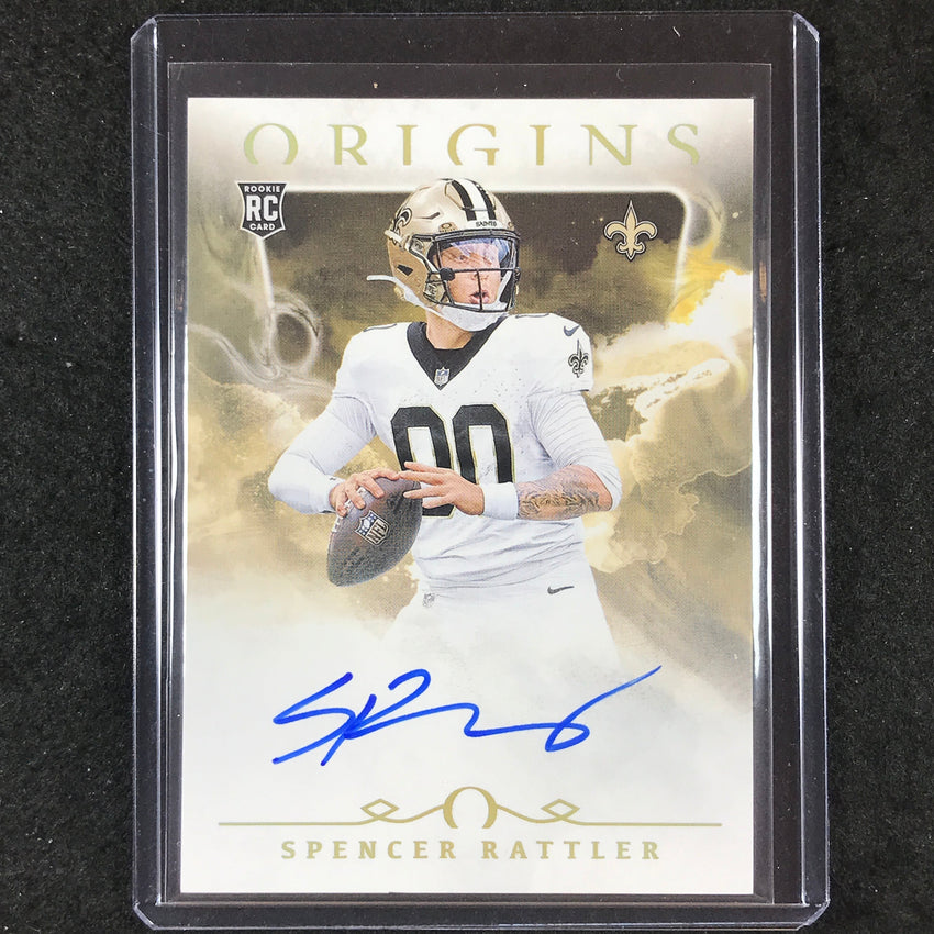 2024 Origins Football SPENCER RATTLER Rookie Autographs Base #SRA