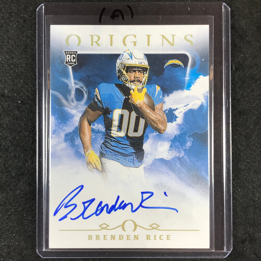 2024 Origins Football BRENDEN RICE Rookie Autographs Base #BRI (A)