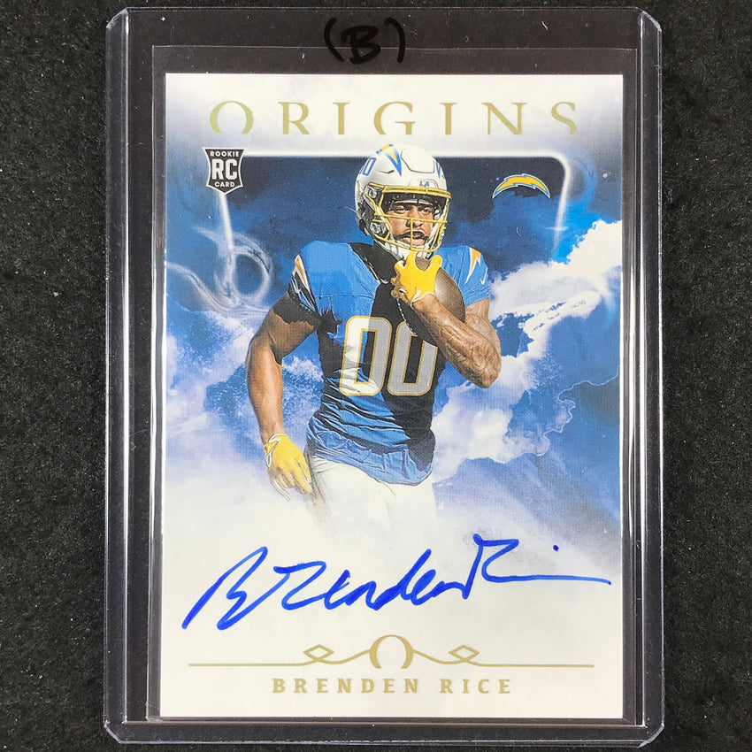 2024 Origins Football BRENDEN RICE Rookie Autographs Base #BRI (B)