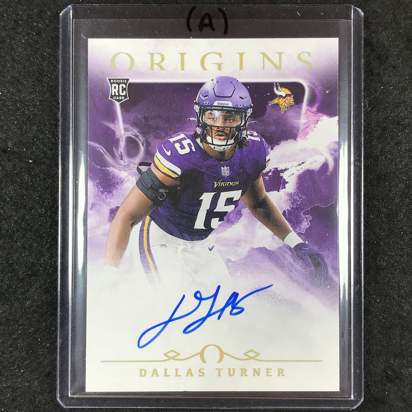 2024 Origins Football DALLAS TURNER Rookie Autographs Base #DTU (A)