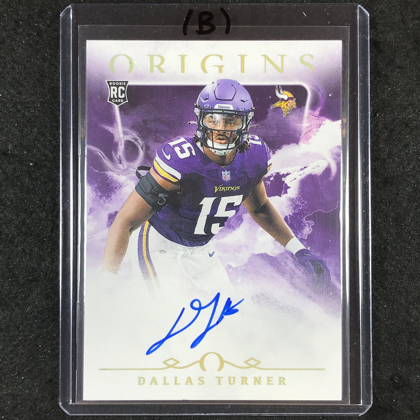 2024 Origins Football DALLAS TURNER Rookie Autographs Base #DTU (B)