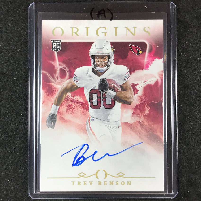 2024 Origins Football TREY BENSON Rookie Autographs Base #TBE (A)