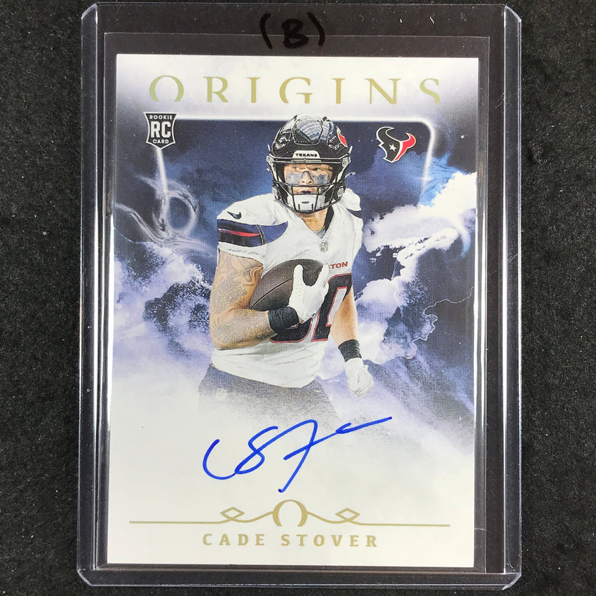 2024 Origins Football CADE STOVER Rookie Autographs Base #CST (B)
