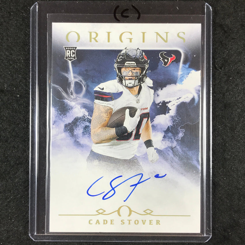 2024 Origins Football CADE STOVER Rookie Autographs Base #CST (C)