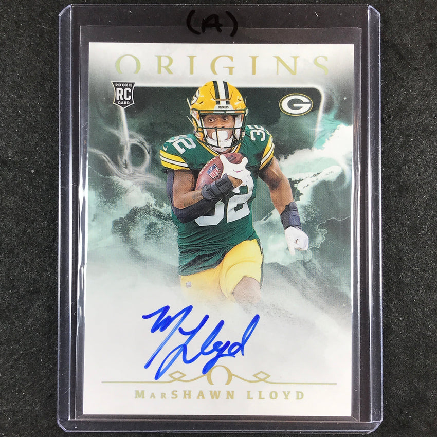 2024 Origins Football MARSHAWN LLOYD Rookie Autographs Base #MLL (A)