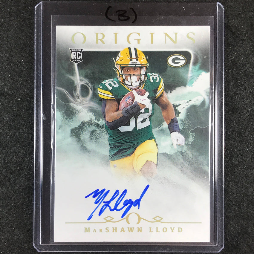 2024 Origins Football MARSHAWN LLOYD Rookie Autographs Base #MLL (B)