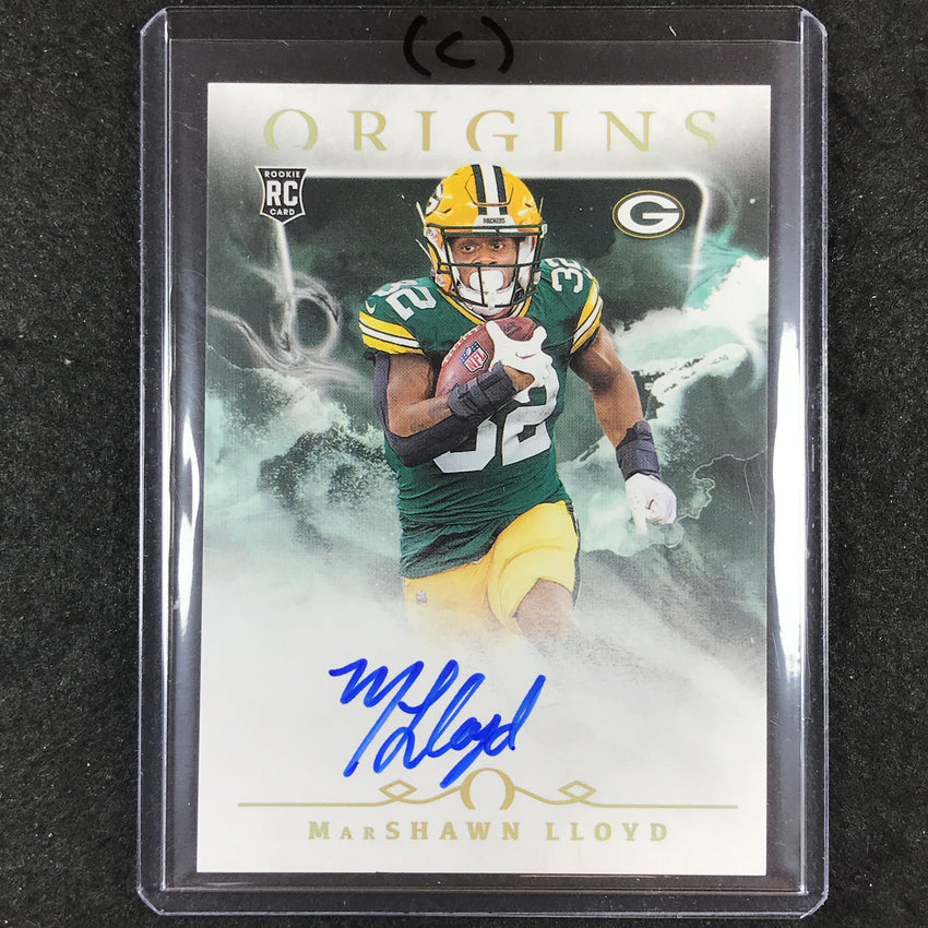 2024 Origins Football MARSHAWN LLOYD Rookie Autographs Base #MLL (C)