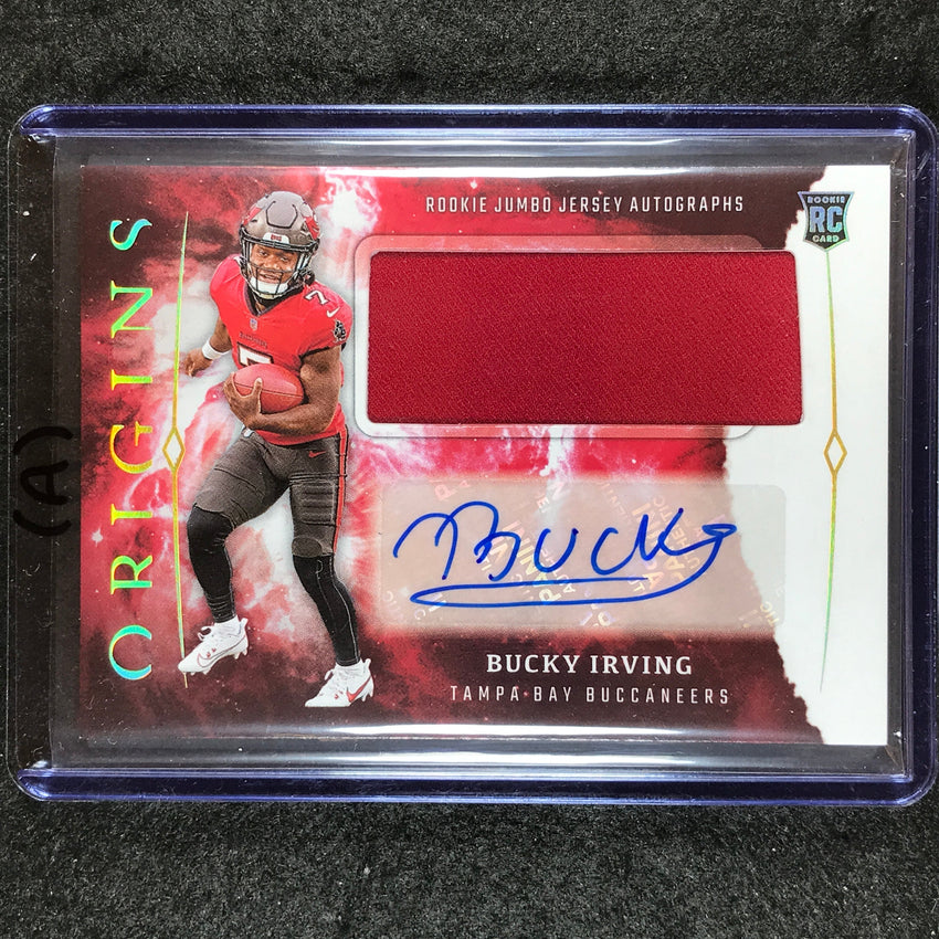 2024 Origins Football BUCKY IRVING Rookie Jumbo Jersey Auto Base #BIR (A)