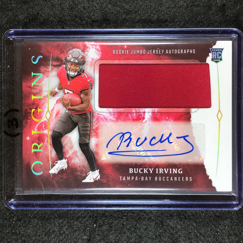2024 Origins Football BUCKY IRVING Rookie Jumbo Jersey Auto Base #BIR (B)