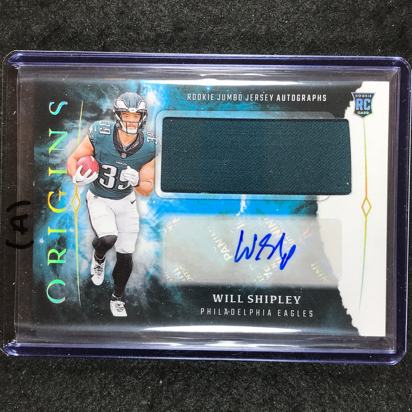 2024 Origins Football WILL SHIPLEY Rookie Jumbo Jersey Auto Base #WSH (A)
