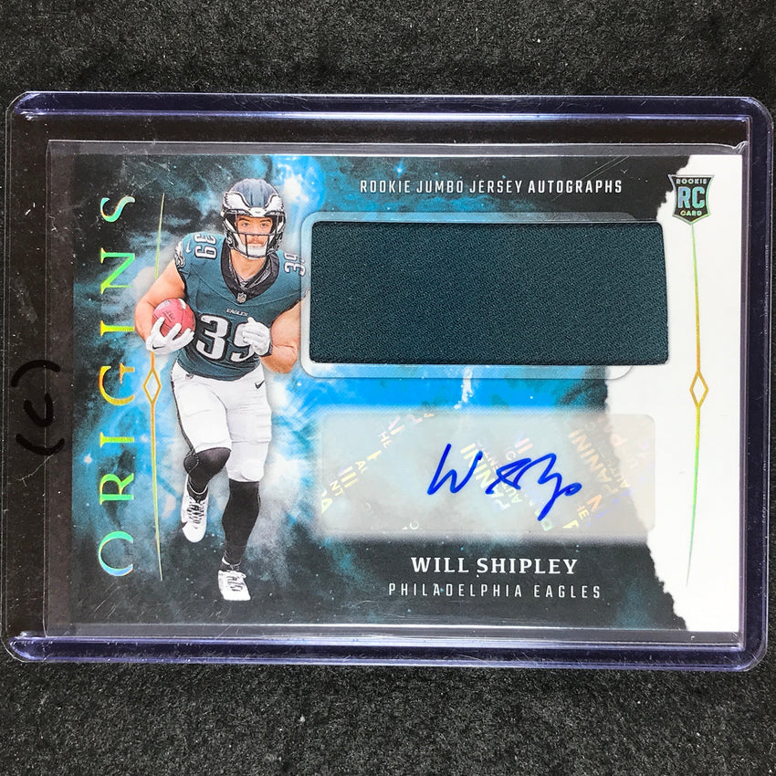 2024 Origins Football WILL SHIPLEY Rookie Jumbo Jersey Auto Base #WSH (C)