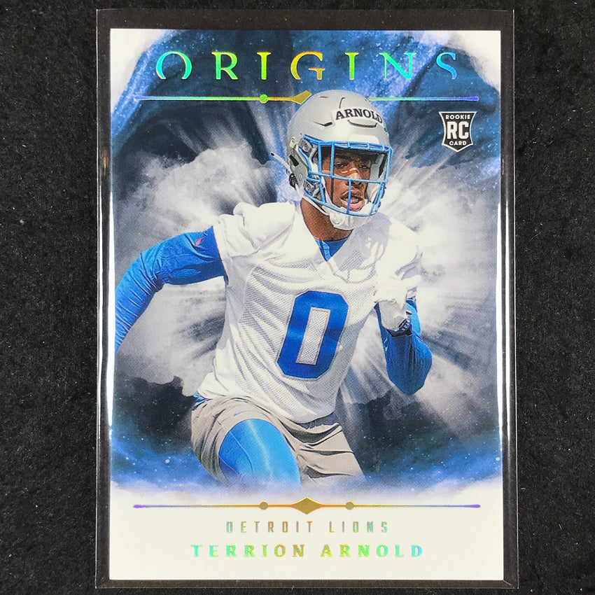 2024 Origins Football TERRION ARNOLD Rookie Base #130