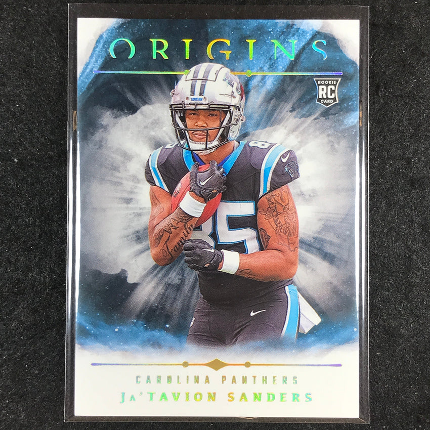 2024 Origins Football JA'TAVION SANDERS Rookie Base #140