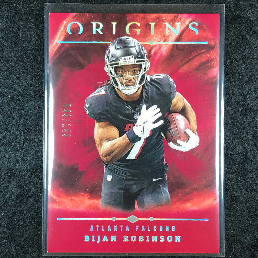 2024 Origins Football BIJAN ROBINSON Base Red 49/149 #6
