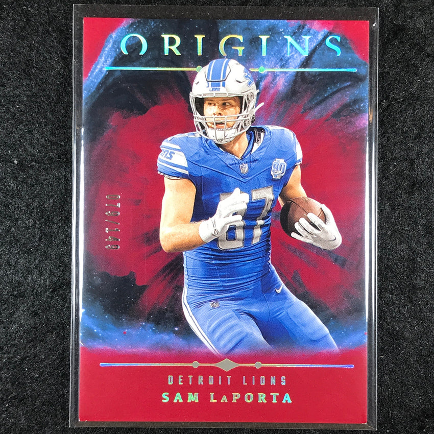 2024 Origins Football SAM LAPORTA Base Red 79/149 #17