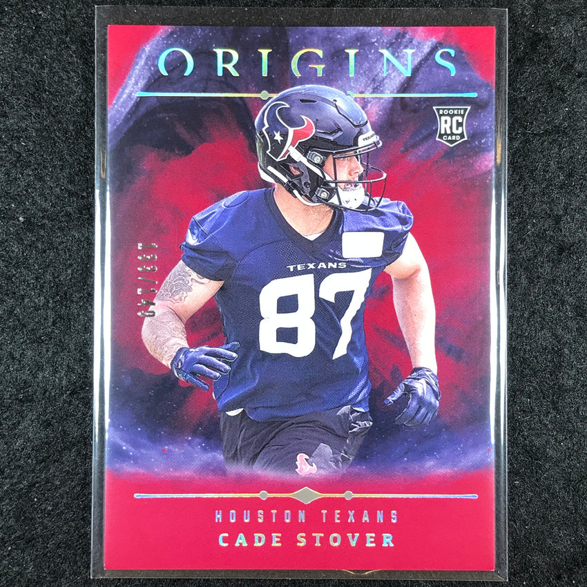 2024 Origins Football CADE STOVER Rookie Base Red 133/149 #102