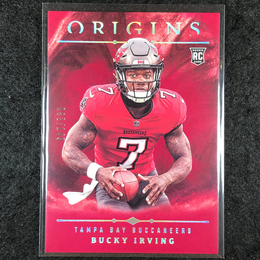 2024 Origins Football BUCKY IRVING Rookie Base Red 82/149 #107