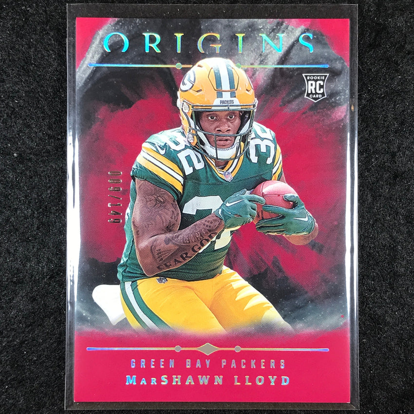 2024 Origins Football MARSHAWN LLOYD Rookie Base Red 9/149 #112