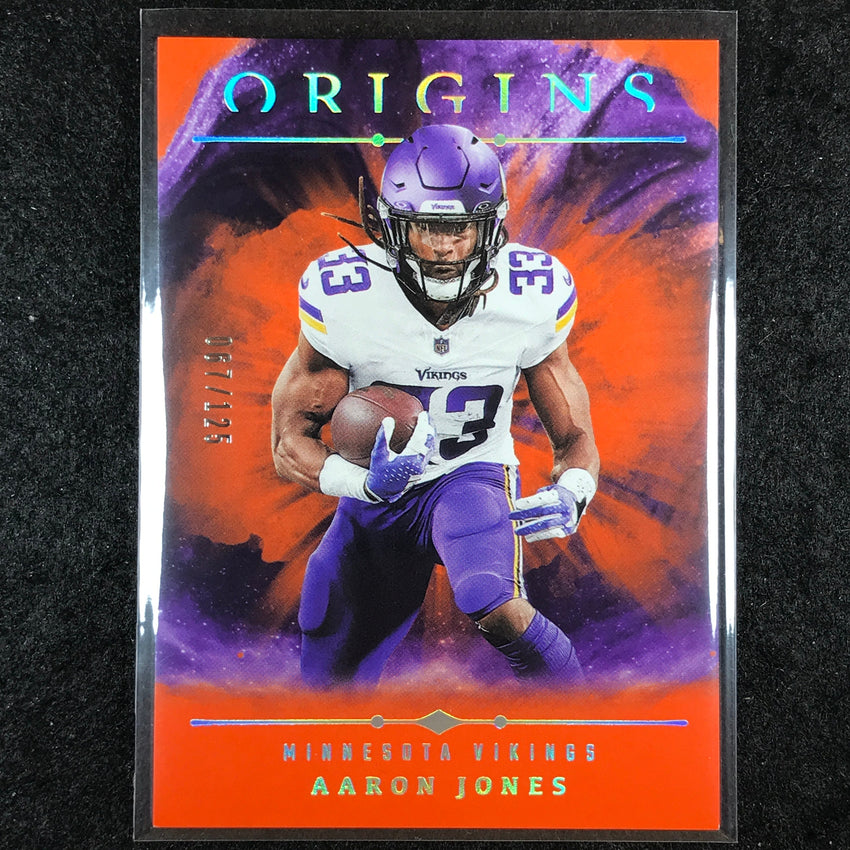 2024 Origins Football AARON JONES Base Orange 67/125 #13