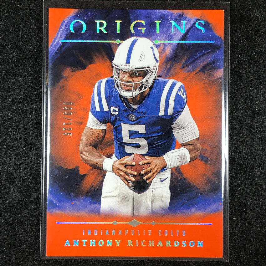 2024 Origins Football ANTHONY RICHARDSON Base Orange 99/125 #60