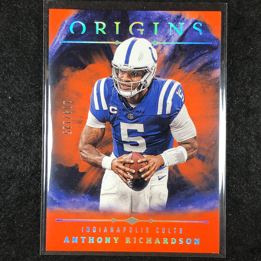 2024 Origins Football ANTHONY RICHARDSON Base Orange 103/125 #60