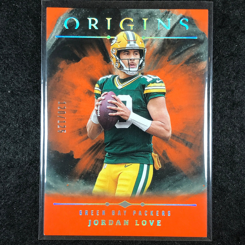 2024 Origins Football JORDAN LOVE Base Orange 120/125 #65
