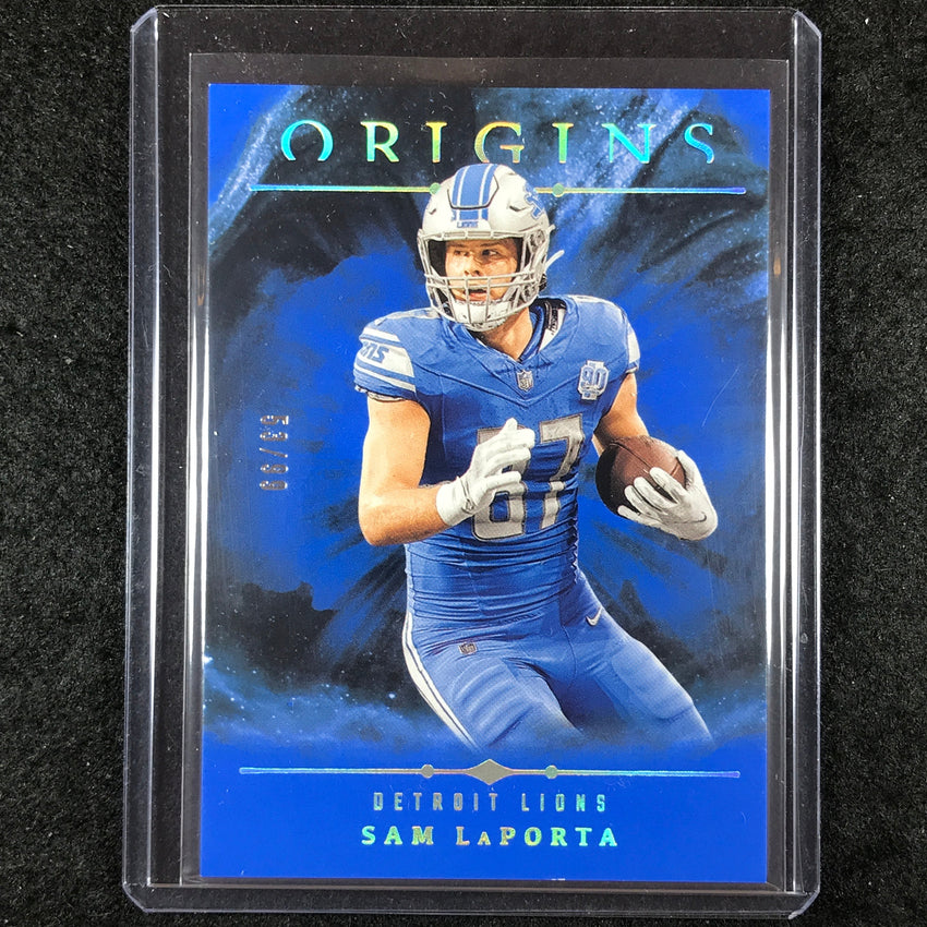 2024 Origins Football SAM LAPORTA Base Blue 53/99 #17