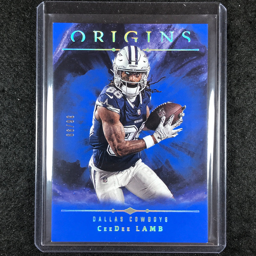 2024 Origins Football CEEDEE LAMB Base Blue 36/99 #61