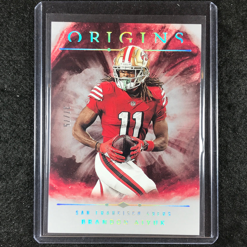 2024 Origins Football BRANDON AIYUK Base Silver 37/75 #78