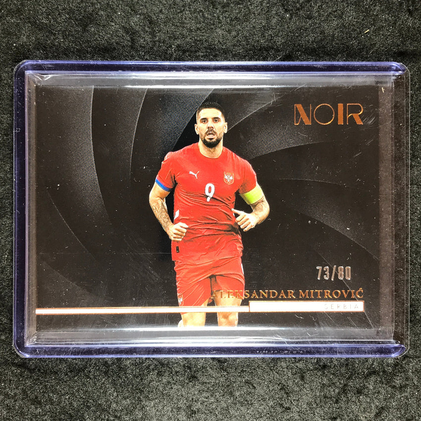 2024-25 Noir Soccer ALEKSANDAR MITROVIC Horizontal Base Bronze 73/80 #144