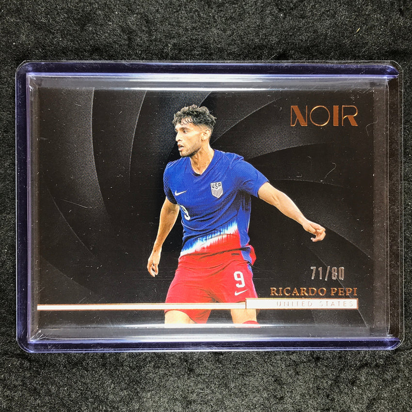 2024-25 Noir Soccer RICARDO PEPI Horizontal Base Bronze 71/80 #164