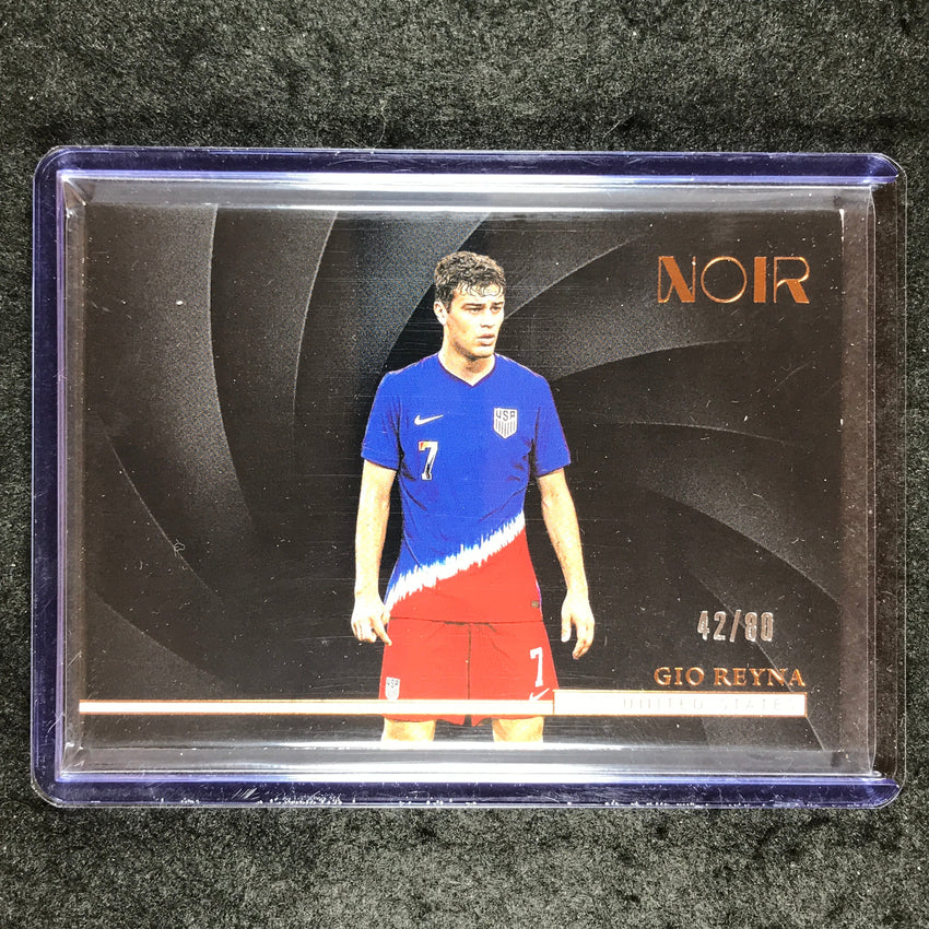 2024-25 Noir Soccer GIO REYNA Horizontal Base Bronze 42/80 #166