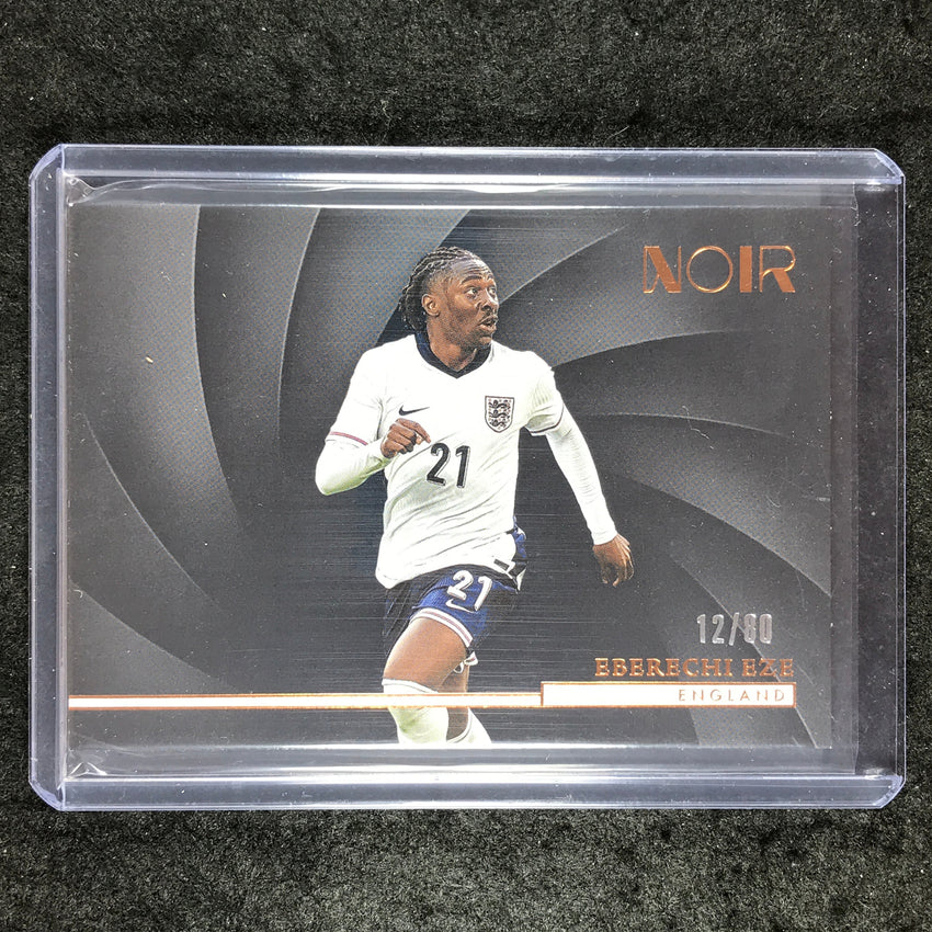 2024-25 Noir Soccer EBERECHE EZE Horizontal Base Bronze 12/80 #175