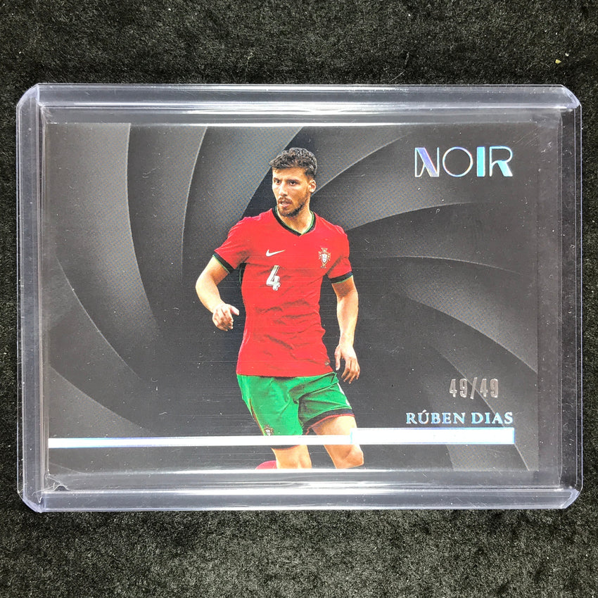 2024-25 Noir Soccer RUBEN DIAZ Horizontal Base Holo Silver 49/49 #184
