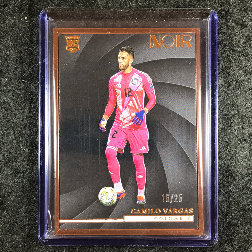 2024-25 Noir Soccer CAMILO VARGAS Rookie Vertical Bronze Frame 16/25 #80