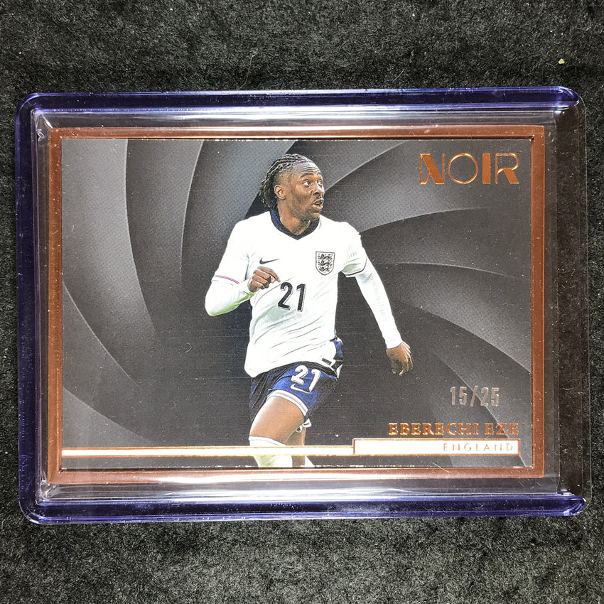 2024-25 Noir Soccer EBERECHI EZE Horizontal Bronze Frame 15/25 #175