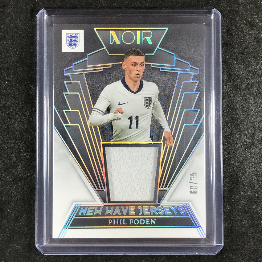 2024-25 Noir Soccer PHIL FODEN New Wave Jerseys Relic 8/65