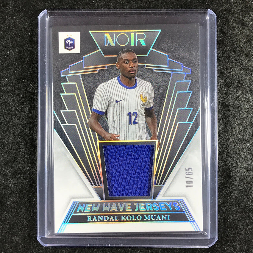 2024-25 Noir Soccer RANDAL KOLO MUANI New Wave Jerseys Relic 10/65