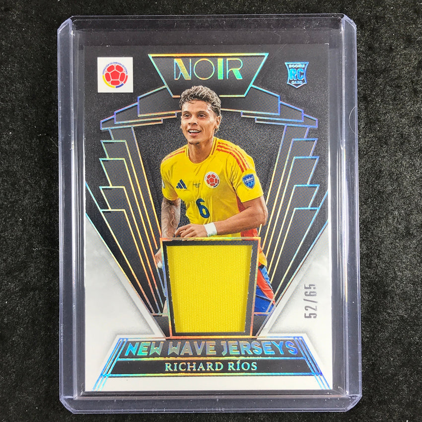 2024-25 Noir Soccer RICHARD RIOS New Wave Jerseys Rookie Relic 52/65