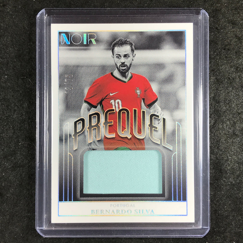 2024-25 Noir Soccer BERNARDO SILVA Prequel Materials Jersey Relic 13/75