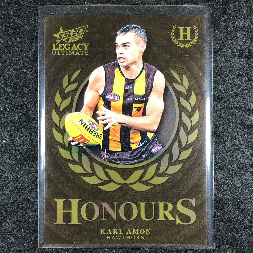 2024 Select AFL Legacy Ultimate KARL AMON Honours 238/255 #101