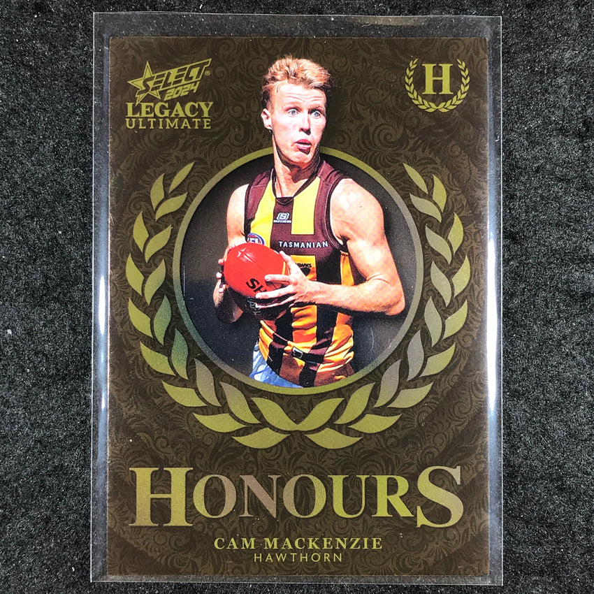 2024 Select AFL Legacy Ultimate CAM MACKENZIE Honours 162/255 #106