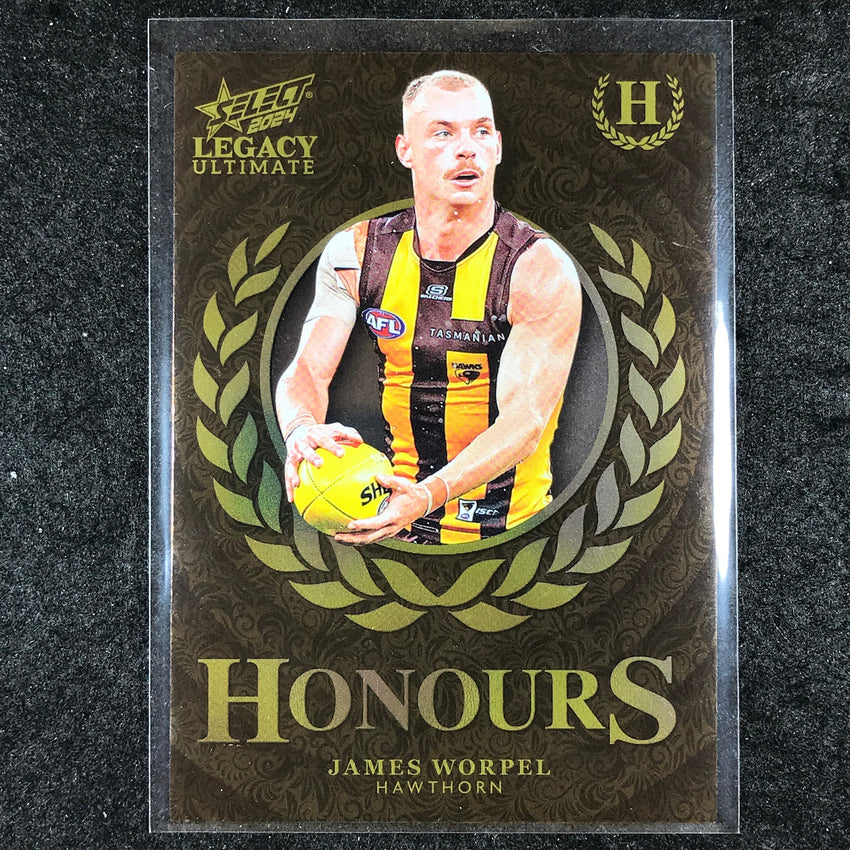 2024 Select AFL Legacy Ultimate JAMES WORPEL Honours 126/255 #110