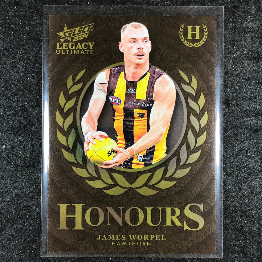 2024 Select AFL Legacy Ultimate JAMES WORPEL Honours 193/255 #110