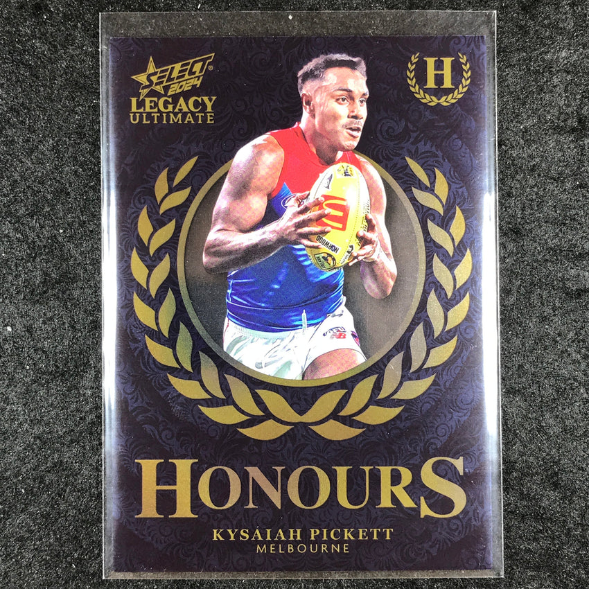 2024 Select AFL Legacy Ultimate KYSAIAH PICKETT Honours 148/255 #118