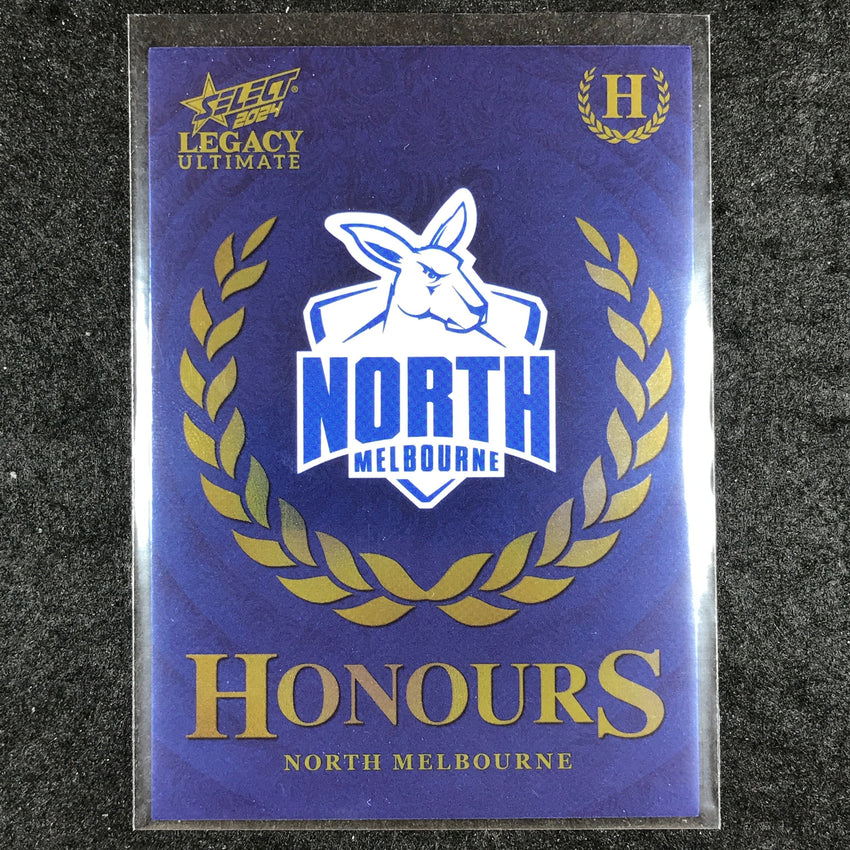 2024 Select AFL Legacy Ultimate NORTH MELBOURNE LOGO Honours 208/255 #122