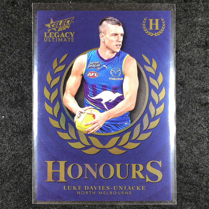 2024 Select AFL Legacy Ultimate LUKE DAVIES-UNIACKE Honours 16/255 #123